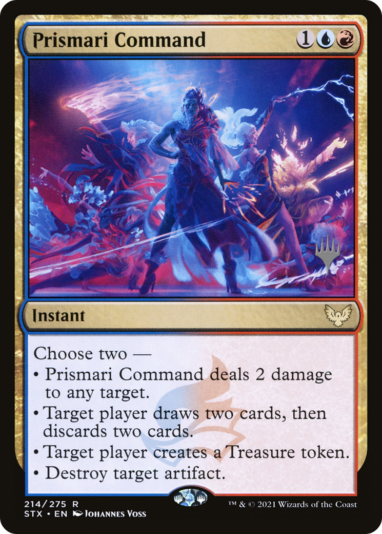 Prismari Command (Promo Pack) [Strixhaven: School of Mages Promos] | Grognard Games
