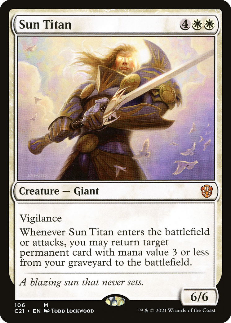Sun Titan [Commander 2021] | Grognard Games