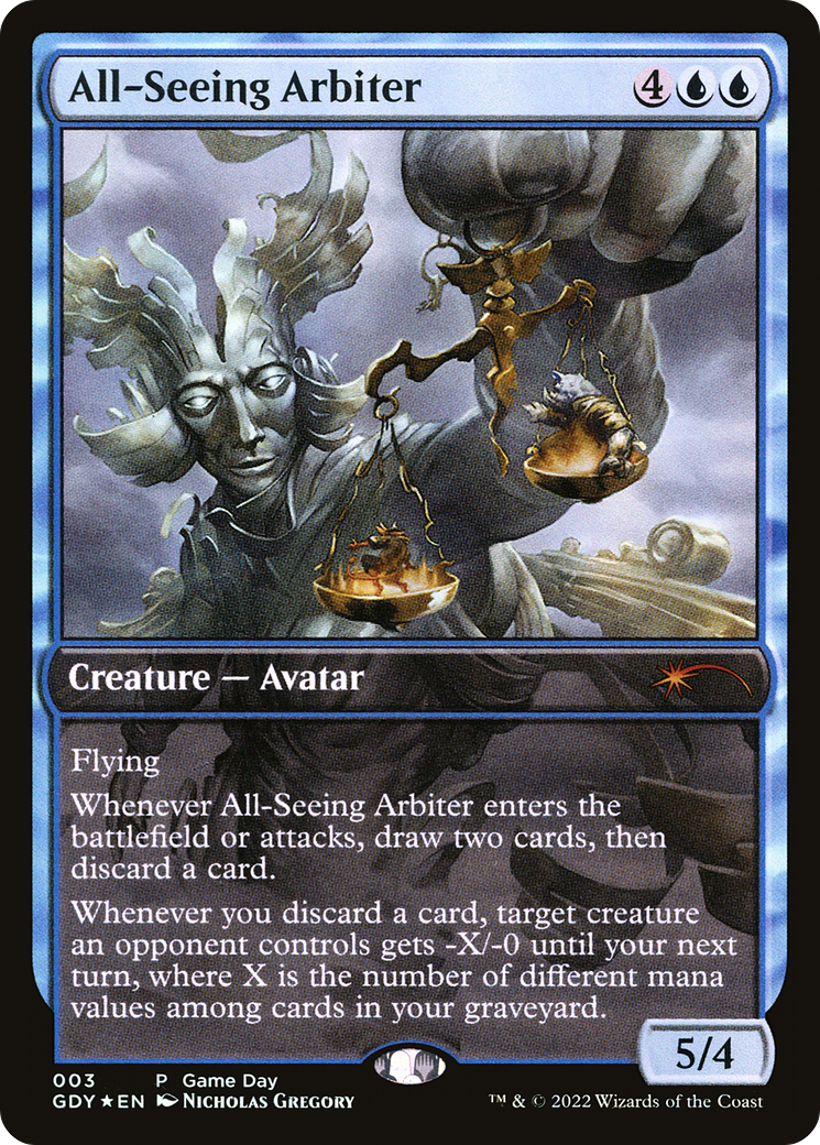 All-Seeing Arbiter [Game Day 2022] | Grognard Games