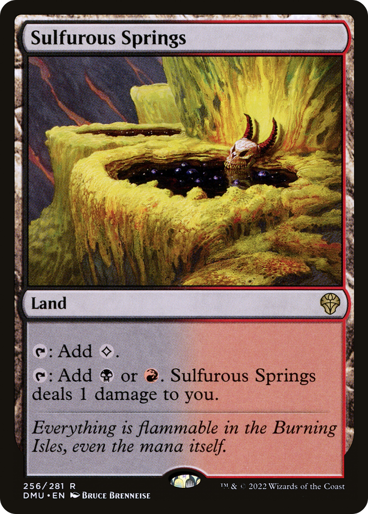 Sulfurous Springs [Dominaria United] | Grognard Games