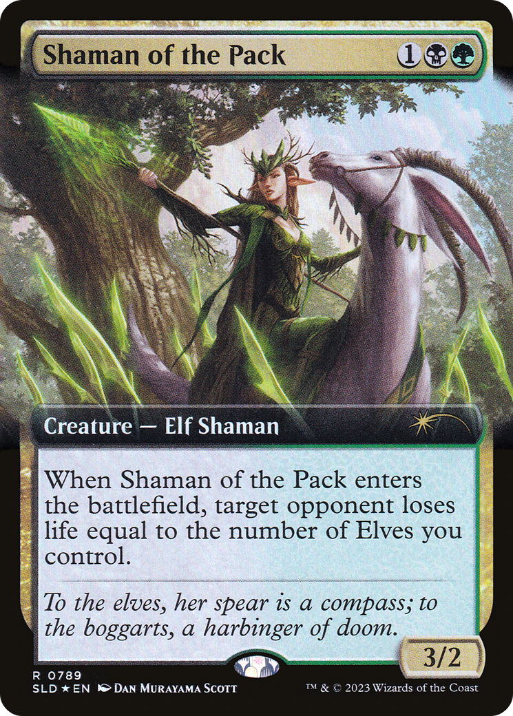Shaman of the Pack (Extended Art) [Secret Lair Drop Series] | Grognard Games