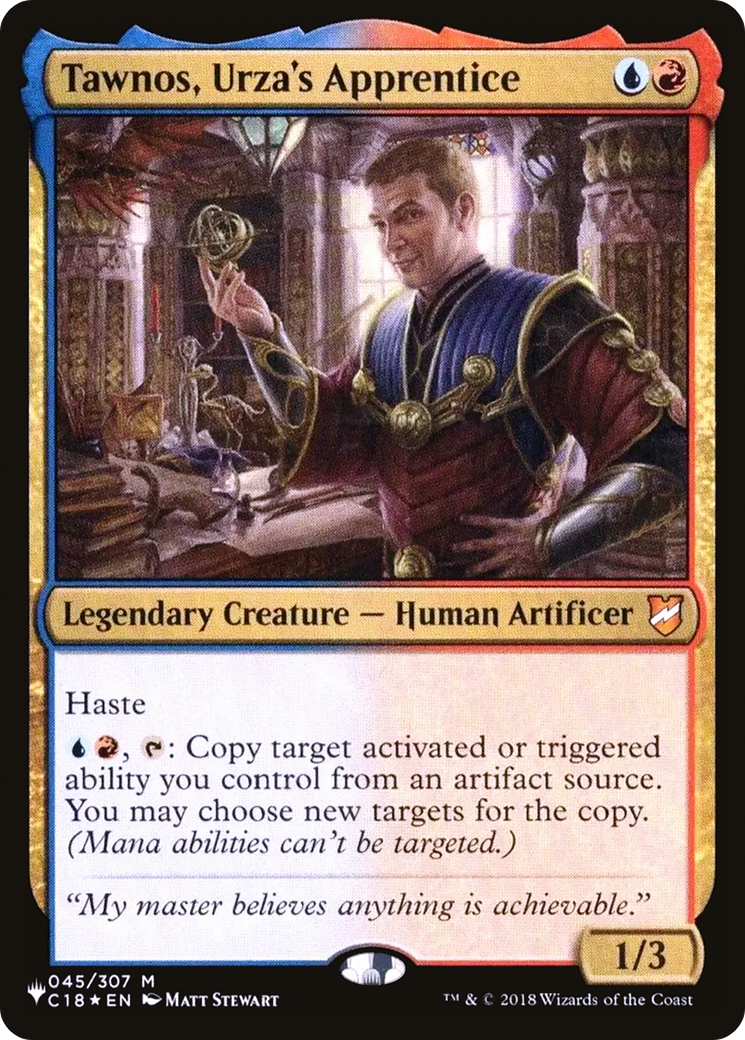 Tawnos, Urza's Apprentice [The List] | Grognard Games