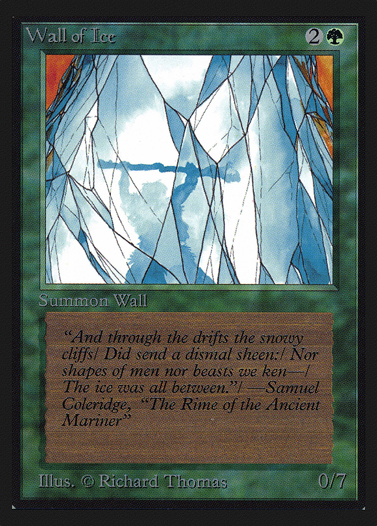Wall of Ice [International Collectors’ Edition] | Grognard Games