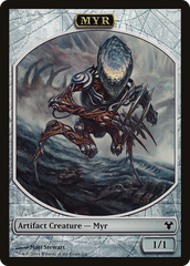 Myr // Spirit Double-Sided Token [Modern Event Deck 2014 Tokens] | Grognard Games