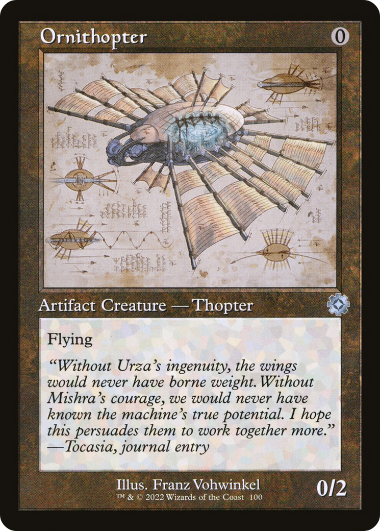 Ornithopter (Retro Schematic) [The Brothers' War Retro Artifacts] | Grognard Games