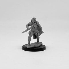 Next Level Miniatures - Player Character Set: Human Rogue & Warrior | Grognard Games