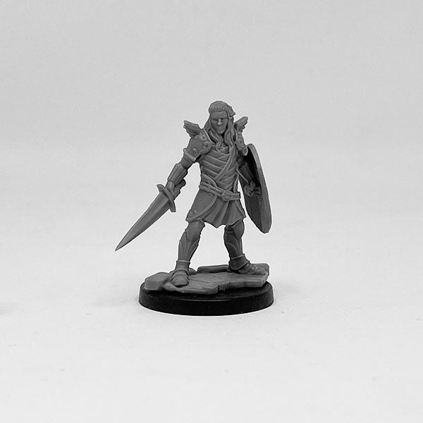 Next Level Miniatures - Player Character Set: Aasimar Paladin & Dragonborn Cleric | Grognard Games