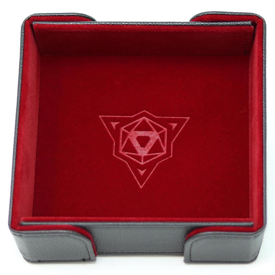 Die Hard Table Armor Folding Dice Tray (Red) | Grognard Games