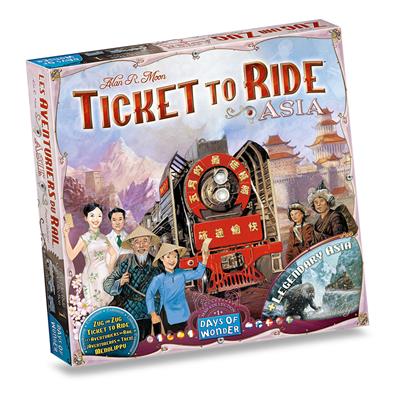 TICKET TO RIDE: ASIA MAP COLLECTION 1 | Grognard Games