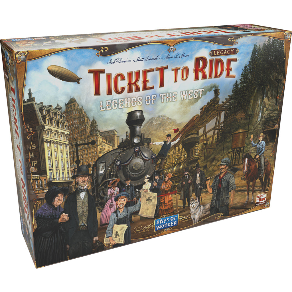 TICKET TO RIDE LEGACY: LEGENDS OF THE WEST | Grognard Games