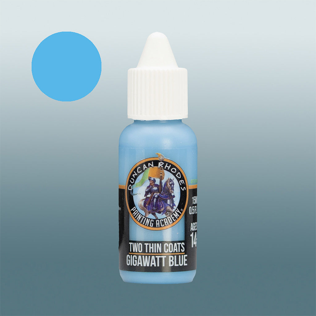 Two Thin Coats: Gigawatt Blue | Grognard Games