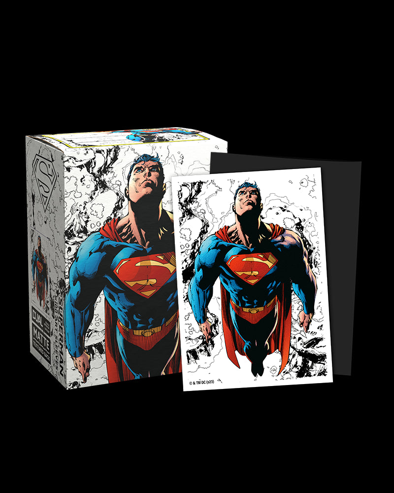 Superman Core (Color) - Dual Art Sleeves - Standard Size | Grognard Games