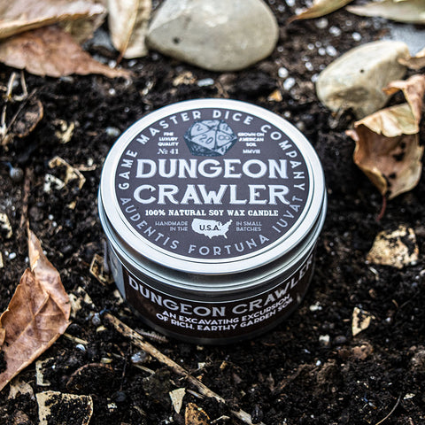 Dungeon Crawler Gaming Candle | Grognard Games