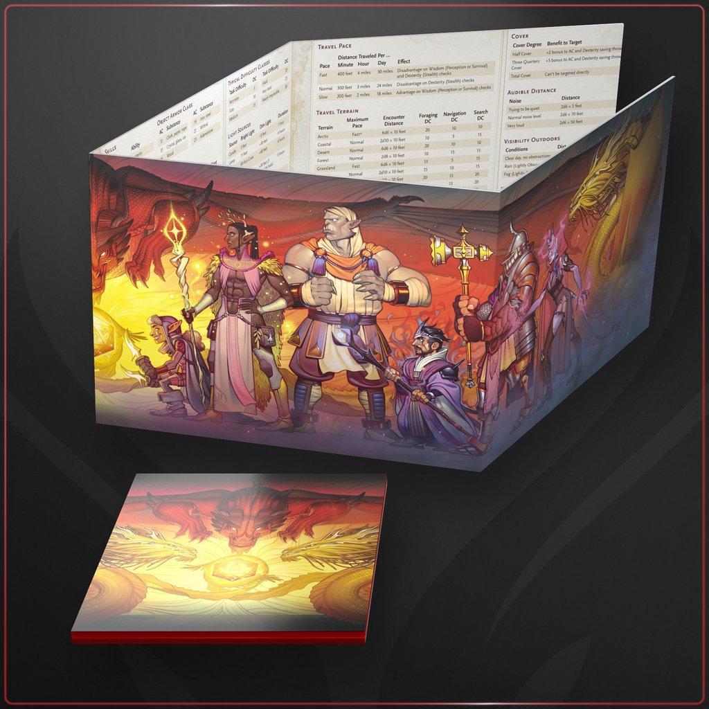 Dungeons and Dragons Dungeon Master's Screen | Grognard Games