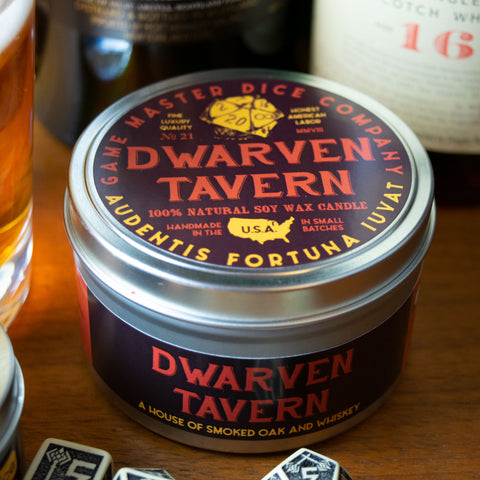 Dwarven Tavern Gaming Candle | Grognard Games