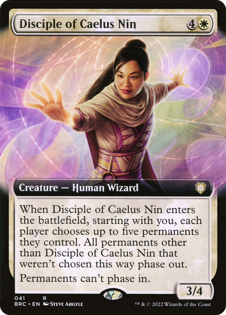 Disciple of Caelus Nin (Extended Art) [The Brothers' War Commander] | Grognard Games