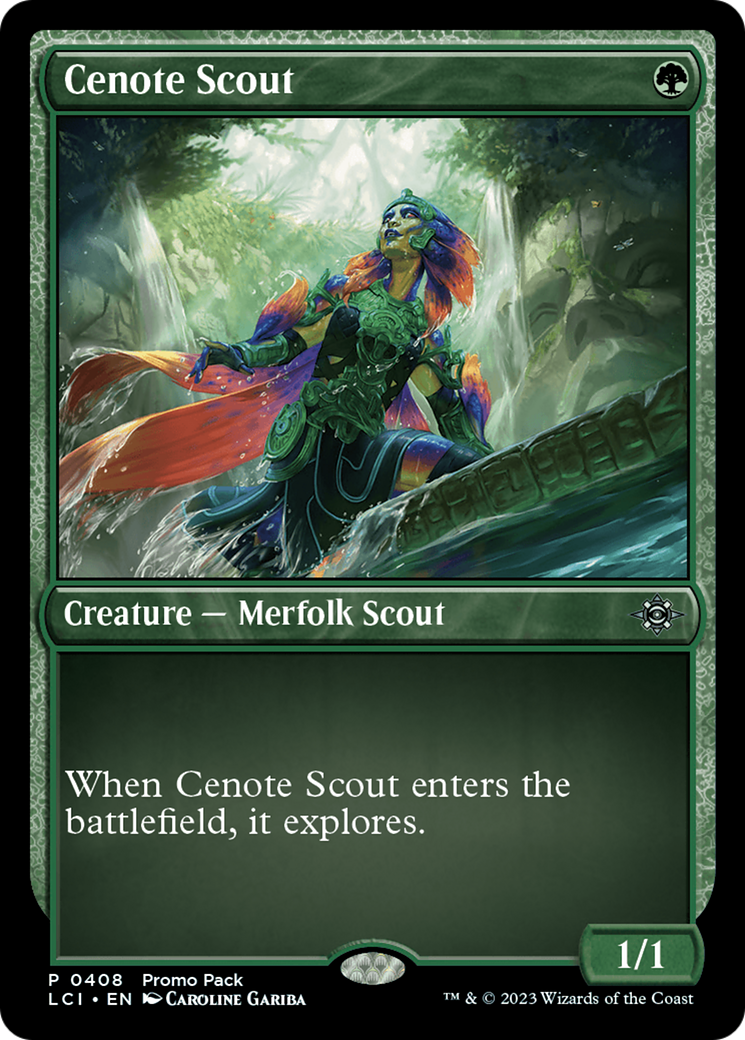 Cenote Scout [The Lost Caverns of Ixalan Promos] | Grognard Games