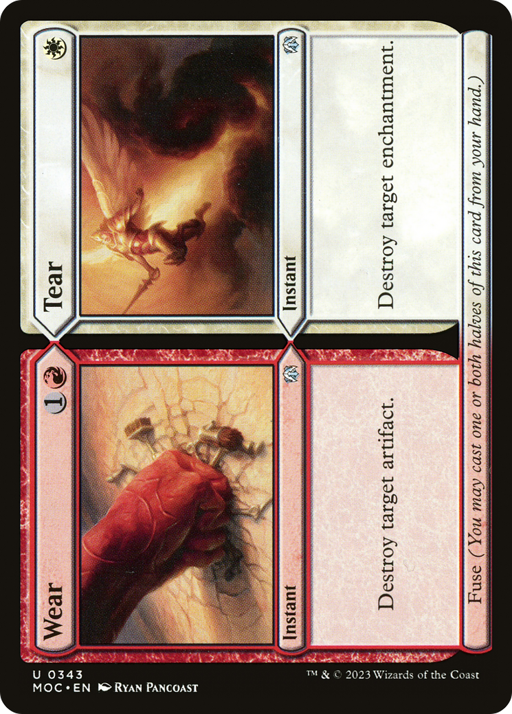 Wear // Tear [March of the Machine Commander] | Grognard Games
