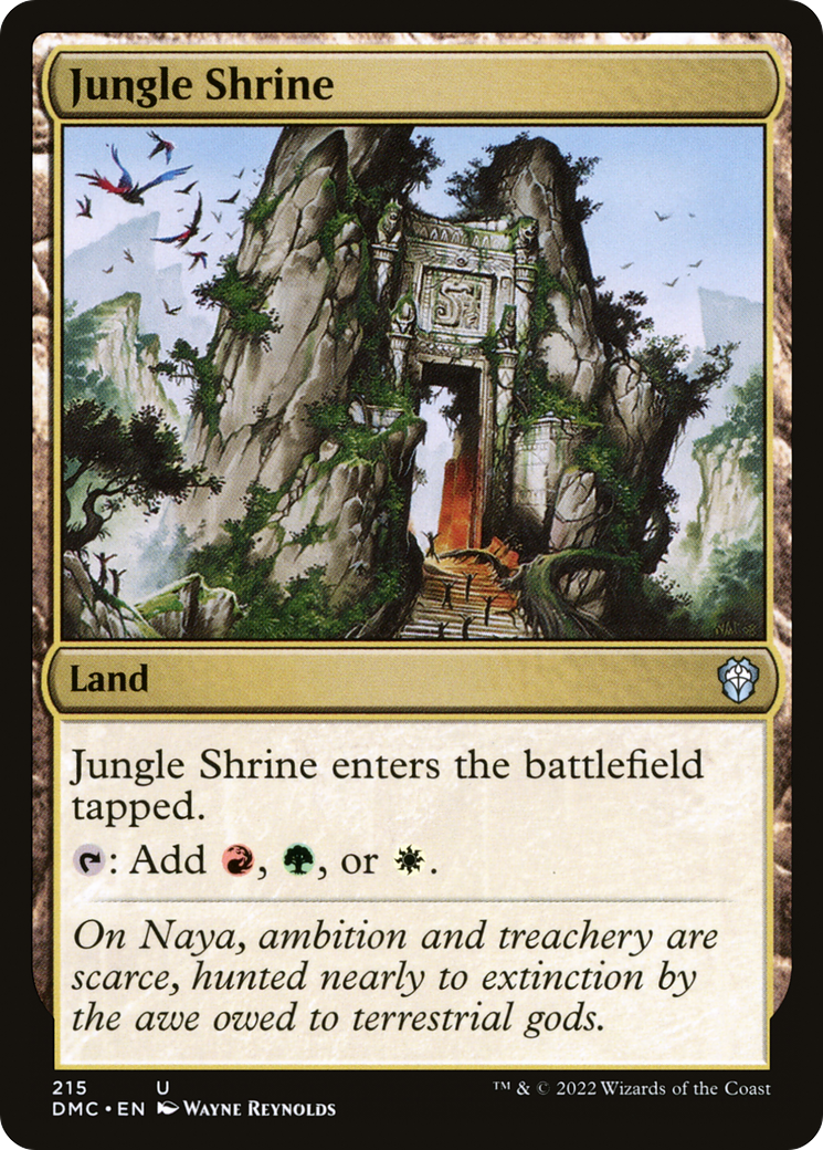 Jungle Shrine [Dominaria United Commander] | Grognard Games