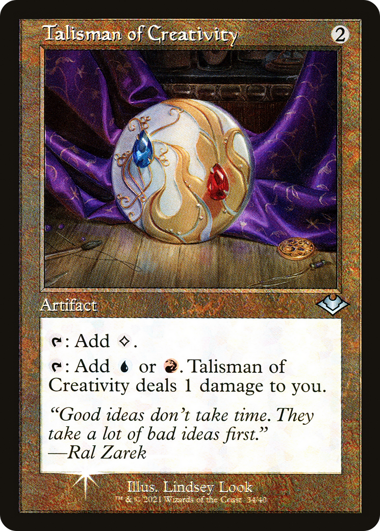 Talisman of Creativity (Retro) [Modern Horizons] | Grognard Games