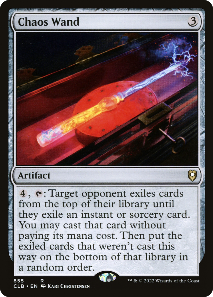 Chaos Wand [Commander Legends: Battle for Baldur's Gate] | Grognard Games