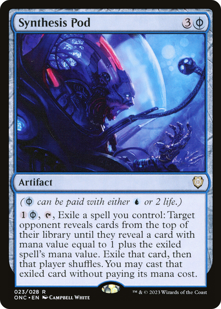 Synthesis Pod [Phyrexia: All Will Be One Commander] | Grognard Games