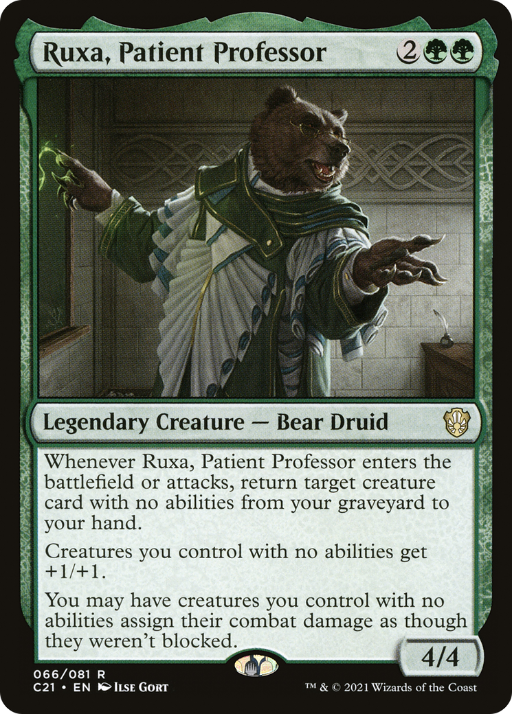 Ruxa, Patient Professor [Commander 2021] | Grognard Games