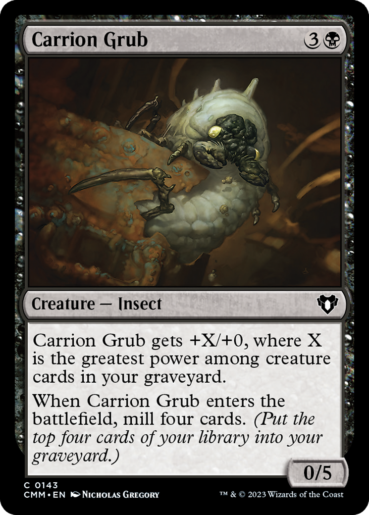 Carrion Grub [Commander Masters] | Grognard Games