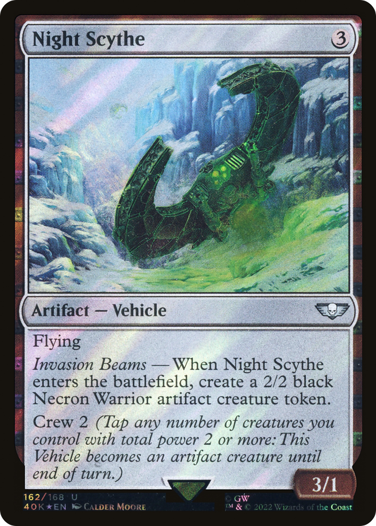 Night Scythe (Surge Foil) [Universes Beyond: Warhammer 40,000] | Grognard Games