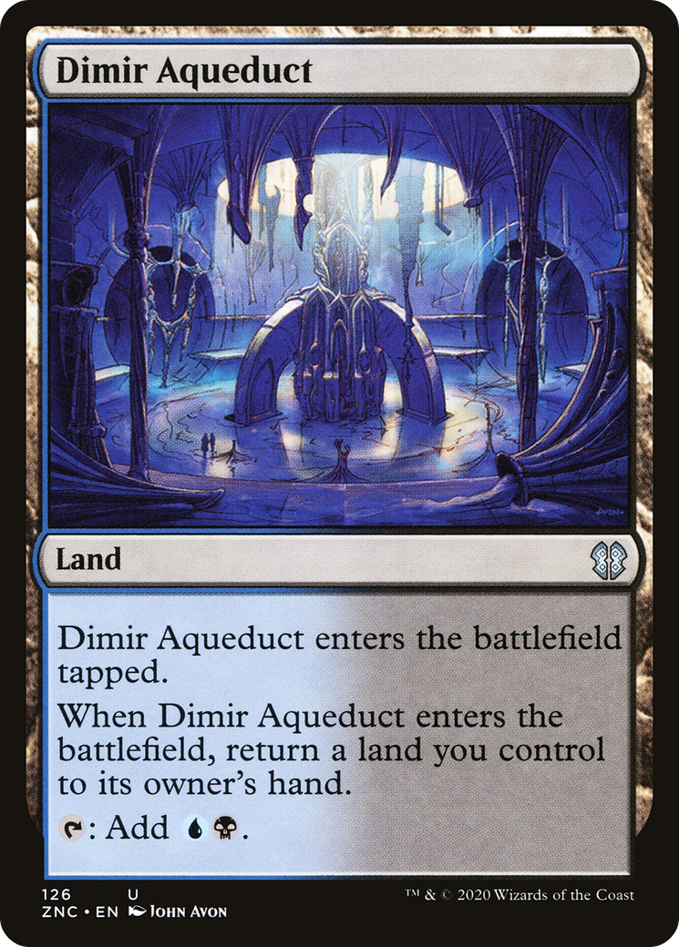 Dimir Aqueduct [Zendikar Rising Commander] | Grognard Games