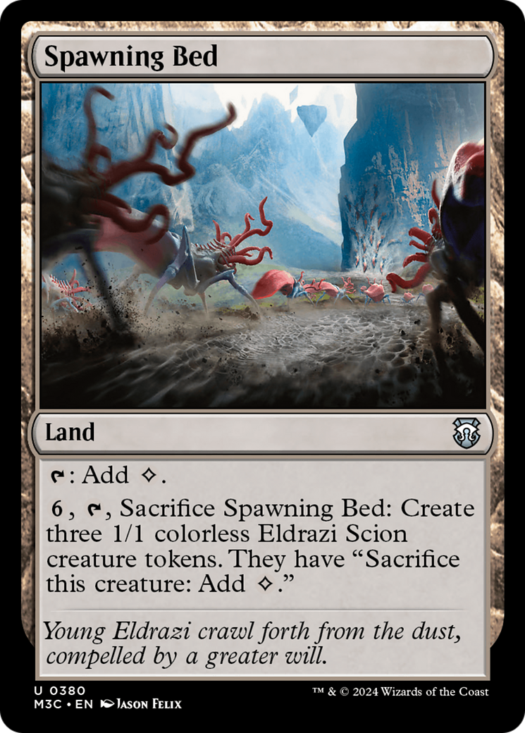 Spawning Bed (Ripple Foil) [Modern Horizons 3 Commander] | Grognard Games