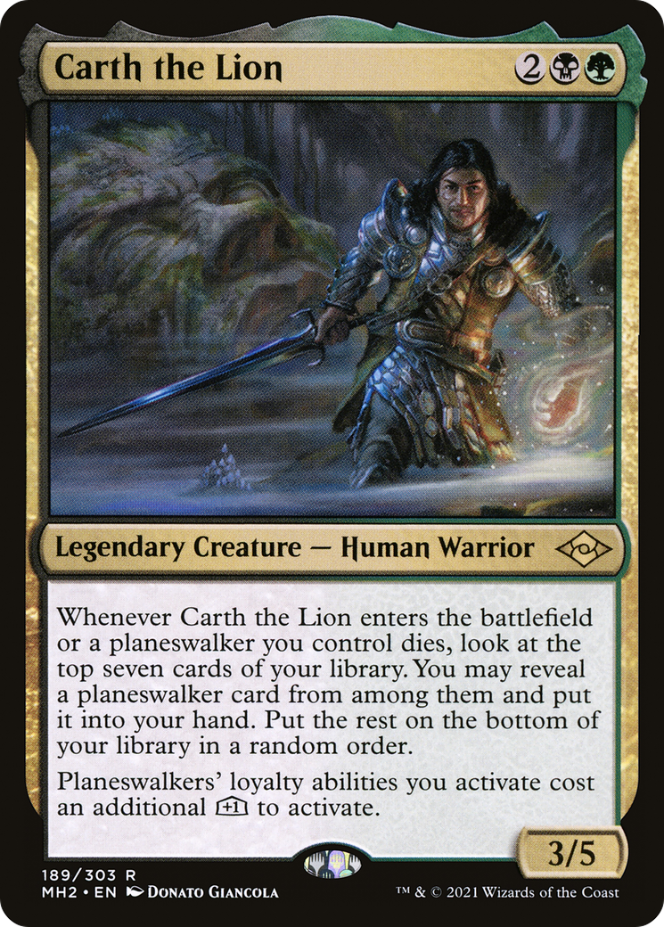 Carth the Lion [Modern Horizons 2] | Grognard Games