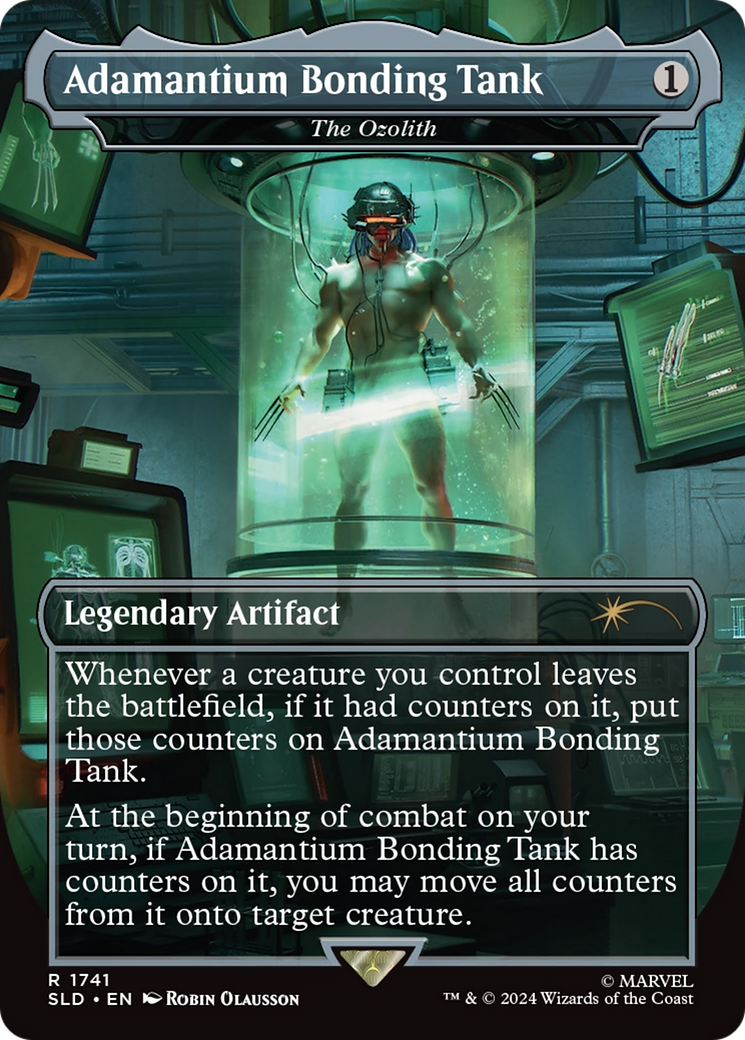 The Ozolith (SLD-1741) - Secret Lair Drop / Adamantium Bonding Tank (Borderless) Foil | Grognard Games