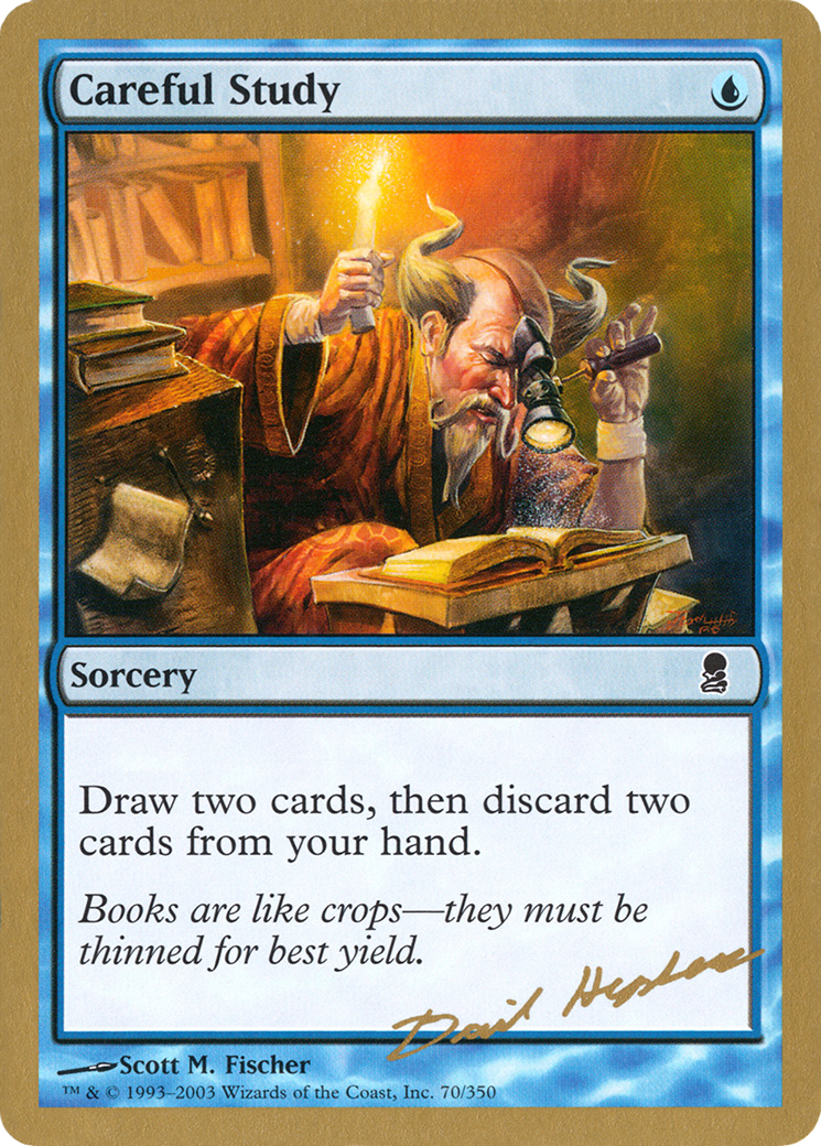 Careful Study (Dave Humpherys) [World Championship Decks 2003] | Grognard Games