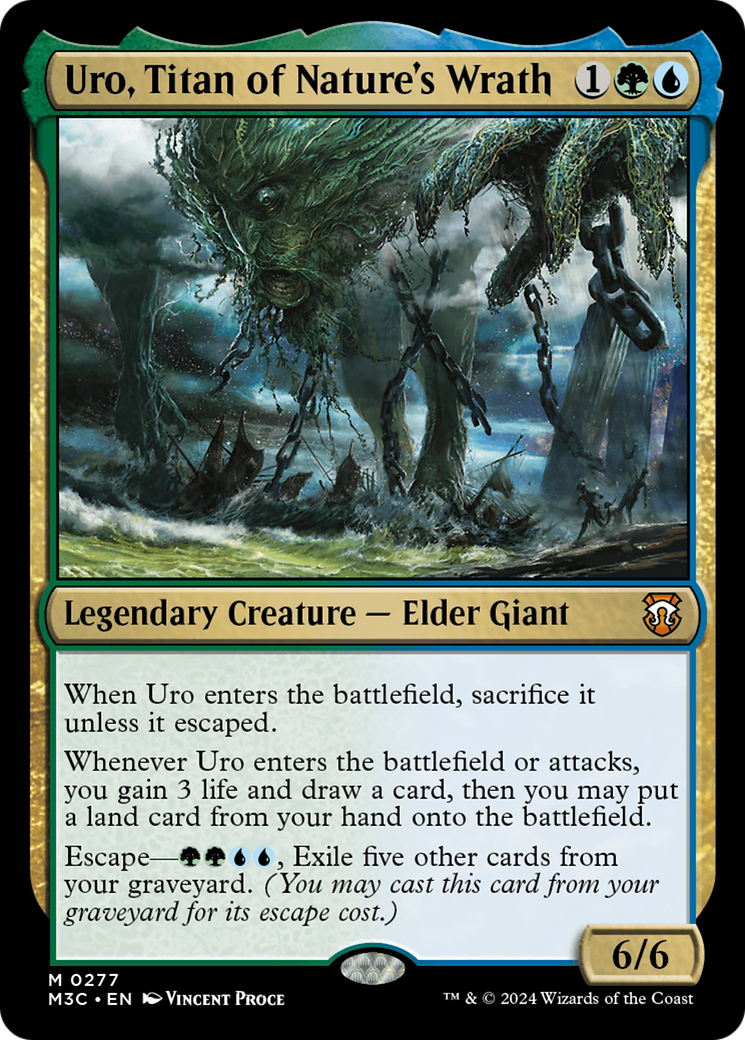 Uro, Titan of Nature's Wrath [Modern Horizons 3 Commander] | Grognard Games