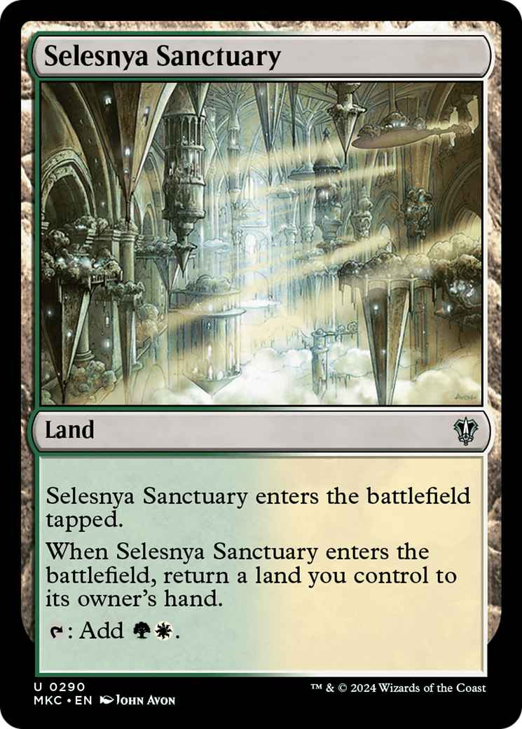 Selesnya Sanctuary [Murders at Karlov Manor Commander] | Grognard Games