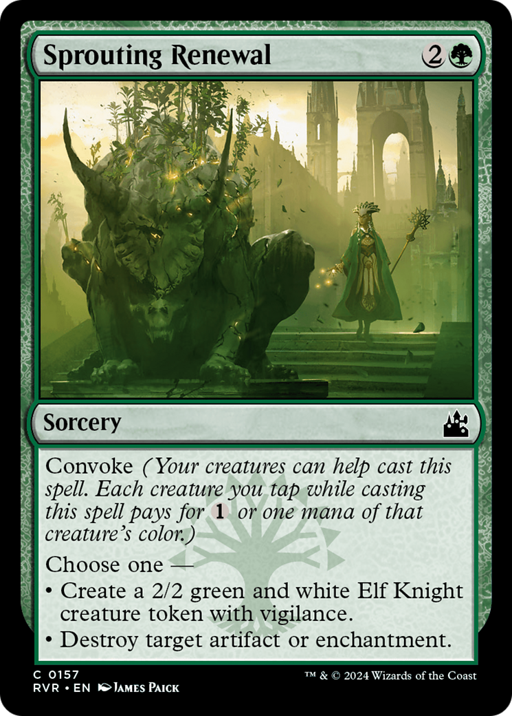 Sprouting Renewal [Ravnica Remastered] | Grognard Games