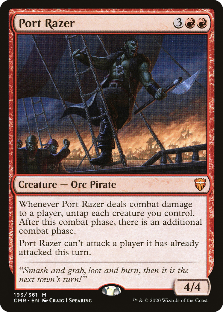 Port Razer [Commander Legends] | Grognard Games