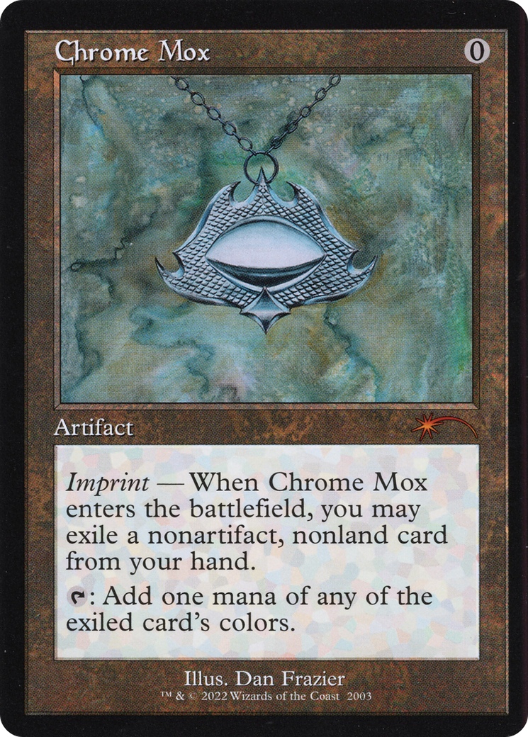 Chrome Mox (Retro) [Secret Lair 30th Anniversary Countdown Kit] | Grognard Games