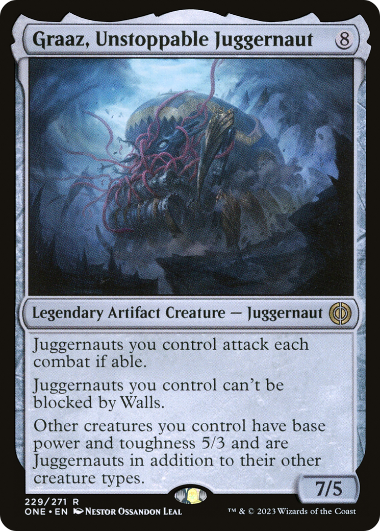 Graaz, Unstoppable Juggernaut [Phyrexia: All Will Be One] | Grognard Games