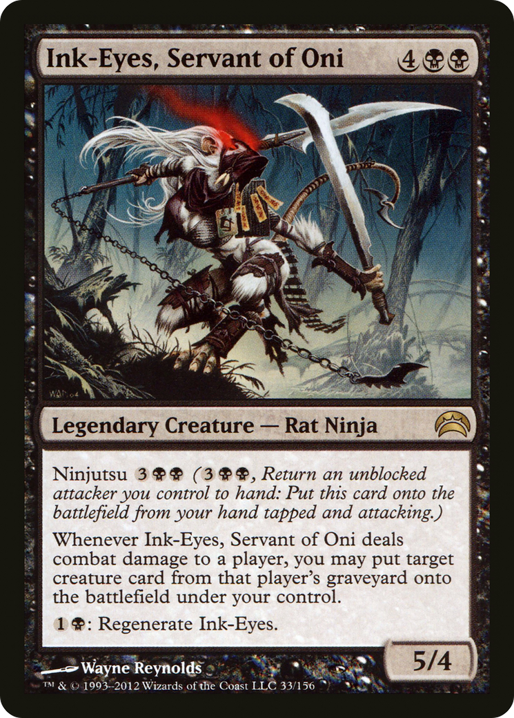 Ink-Eyes, Servant of Oni (PC2-033) - Planechase 2012 Foil | Grognard Games