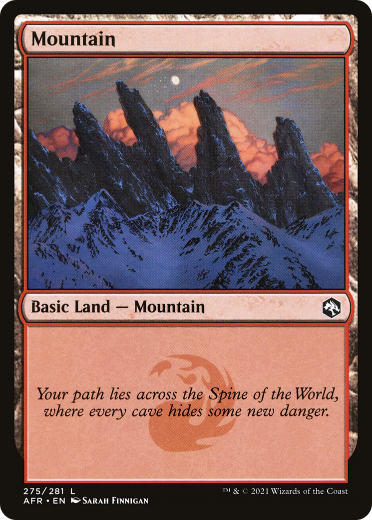 Mountain (275) [Dungeons & Dragons: Adventures in the Forgotten Realms] | Grognard Games