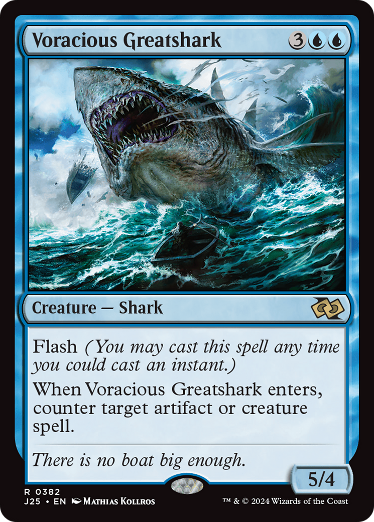 Voracious Greatshark [Foundations Jumpstart] | Grognard Games