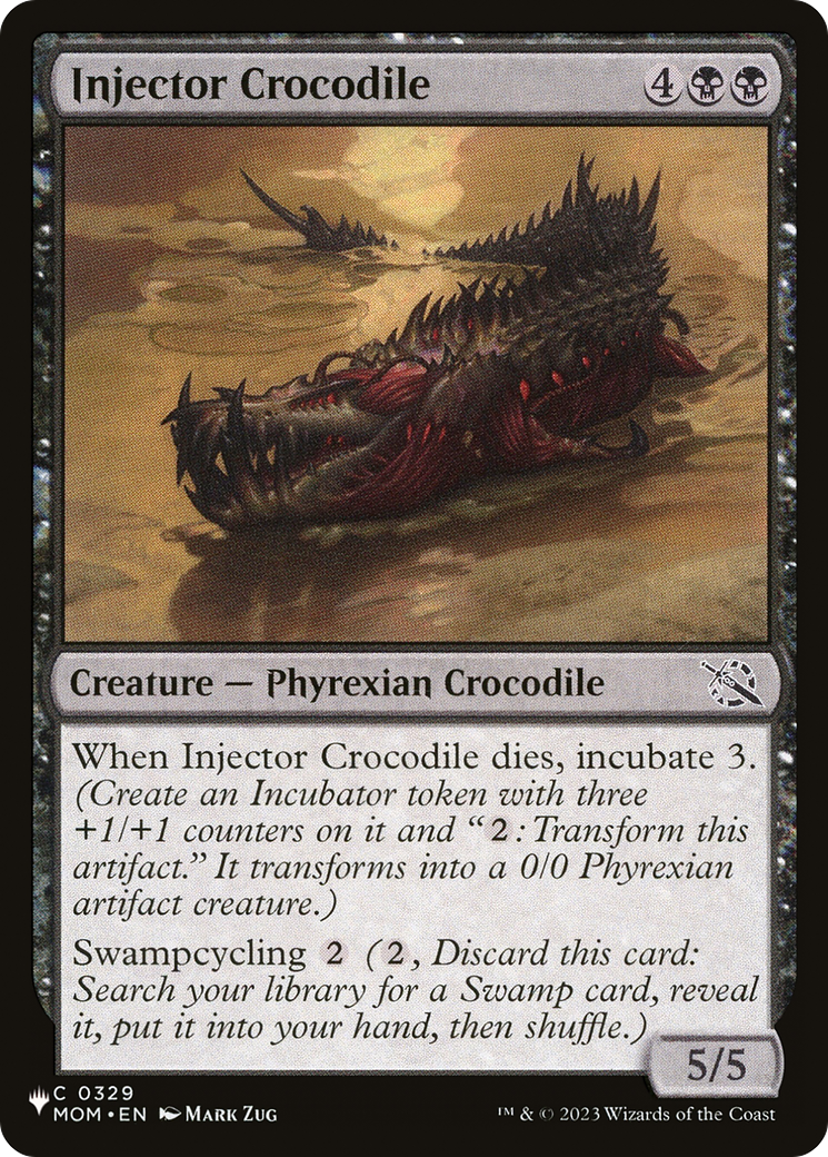 Injector Crocodile [The List] | Grognard Games