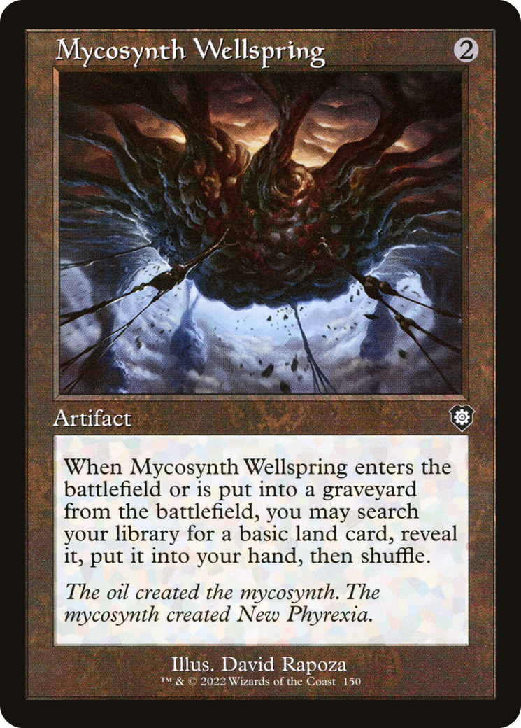 Mycosynth Wellspring (Retro) [The Brothers' War Commander] | Grognard Games