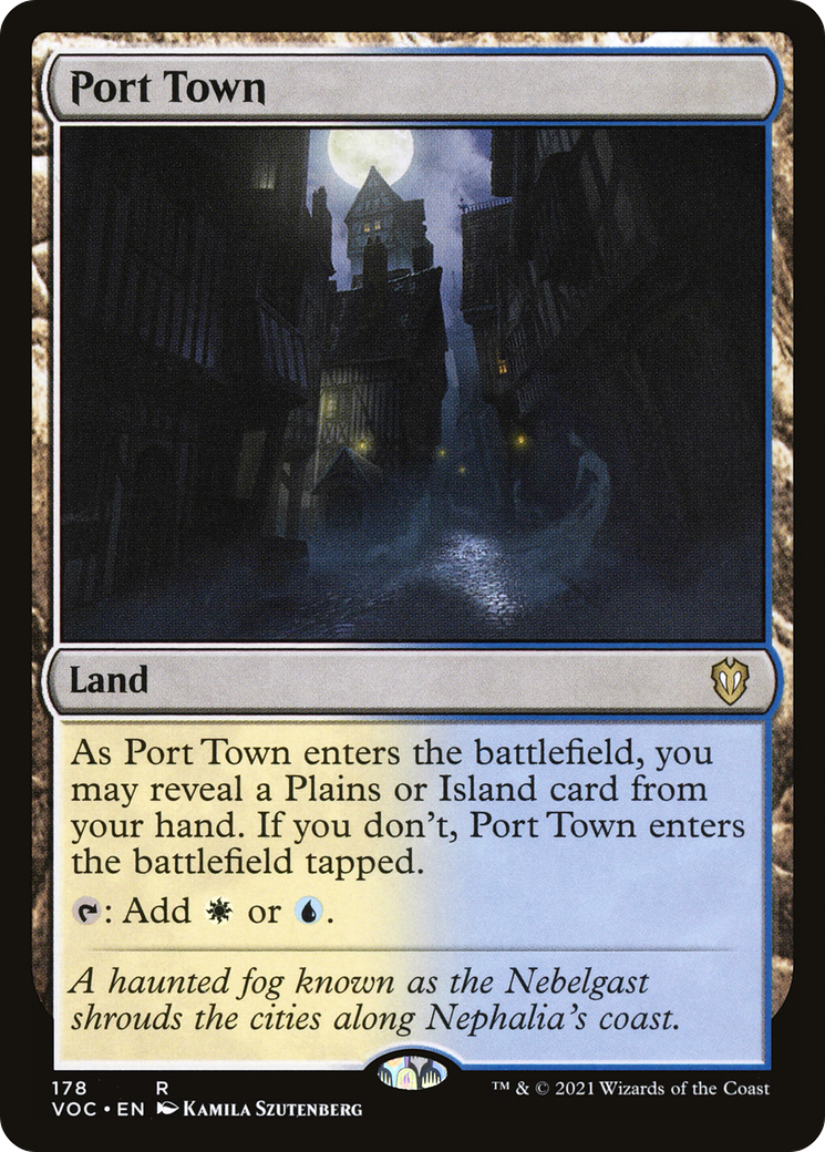 Port Town [Innistrad: Crimson Vow Commander] | Grognard Games
