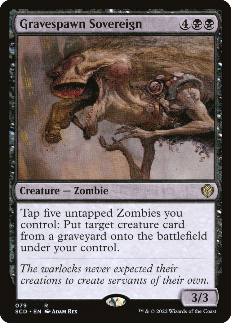 Gravespawn Sovereign [Starter Commander Decks] | Grognard Games