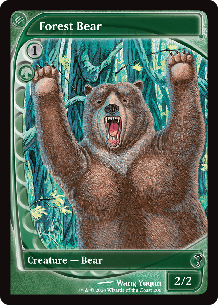 Forest Bear (Future Sight) [Mystery Booster 2] | Grognard Games