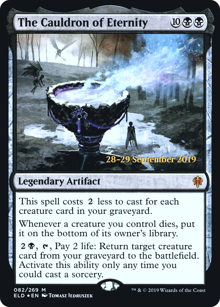 The Cauldron of Eternity  [Throne of Eldraine Prerelease Promos] | Grognard Games
