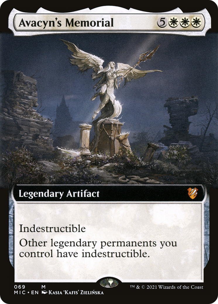 Avacyn's Memorial (Extended) [Innistrad: Midnight Hunt Commander] | Grognard Games